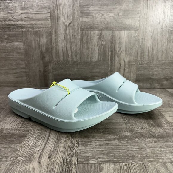 OOFOS OOAHH Nomad Women's size 10 Mist Slides Sandals - Picture 5 of 8
